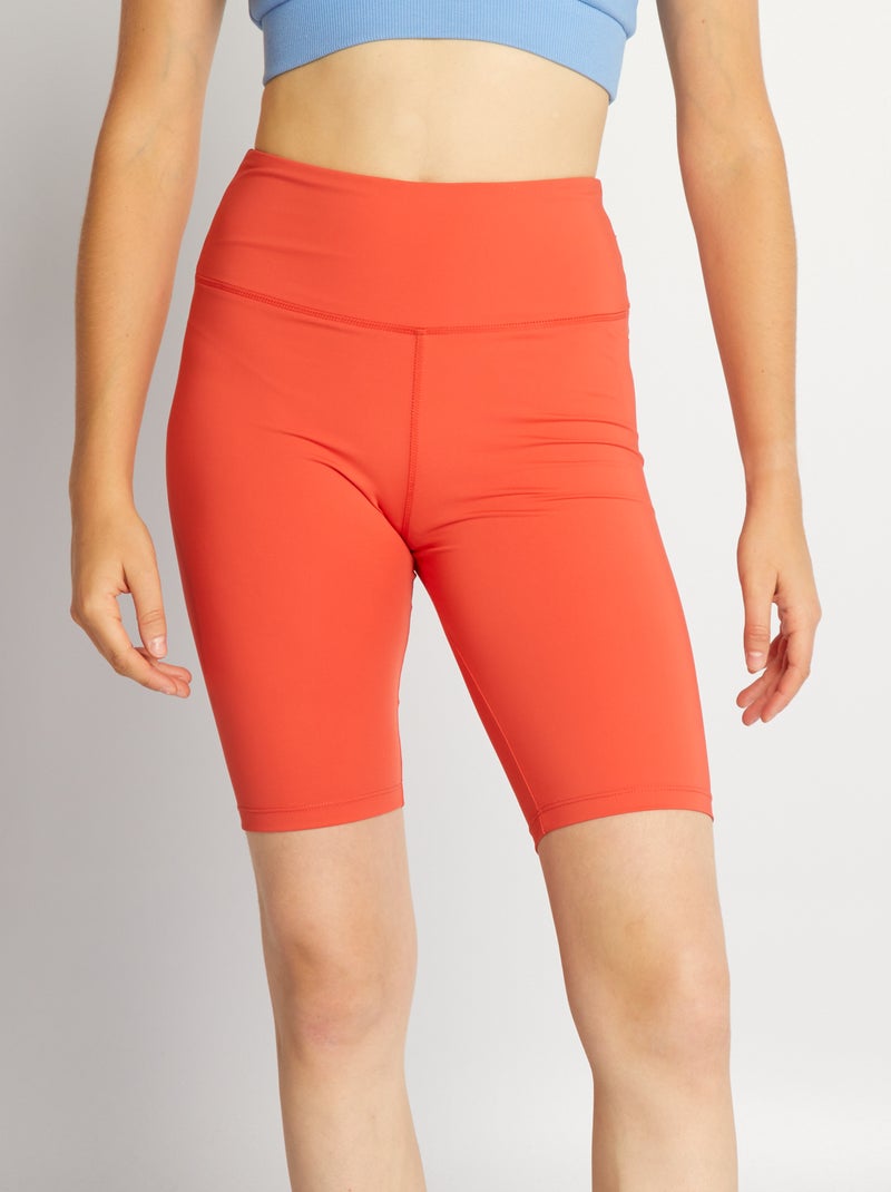 Short tipo ciclista Naranja - Kiabi