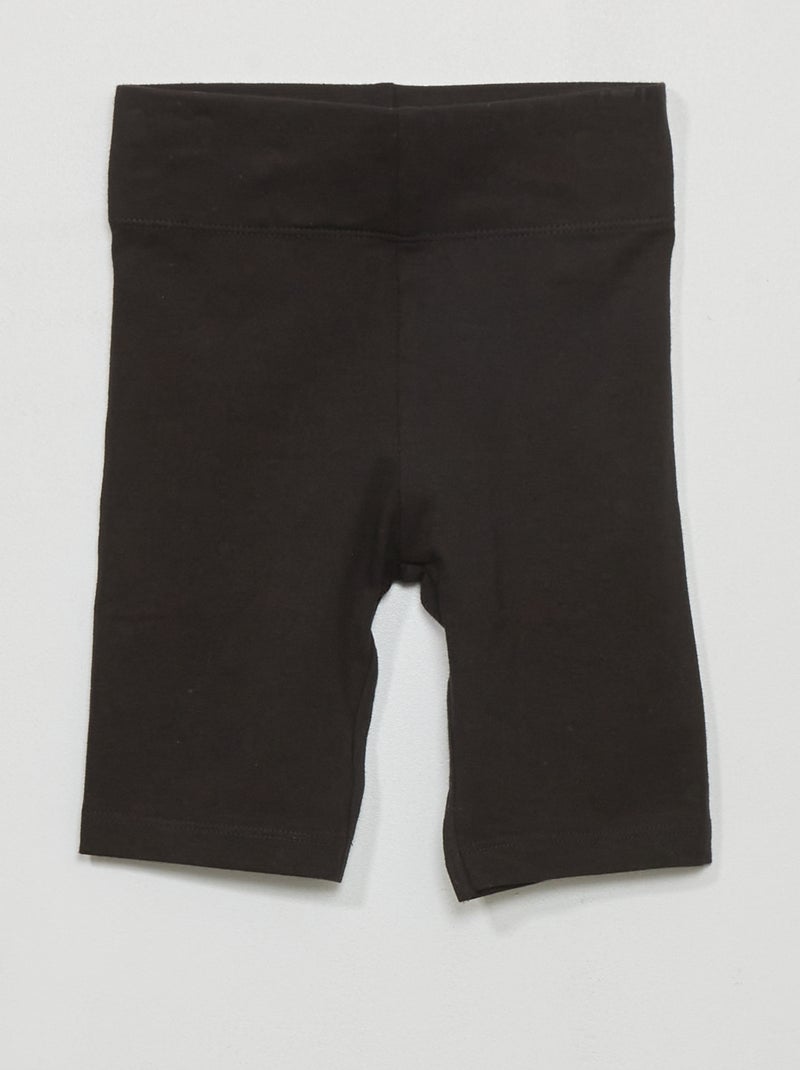 Short tipo ciclista Negro - Kiabi