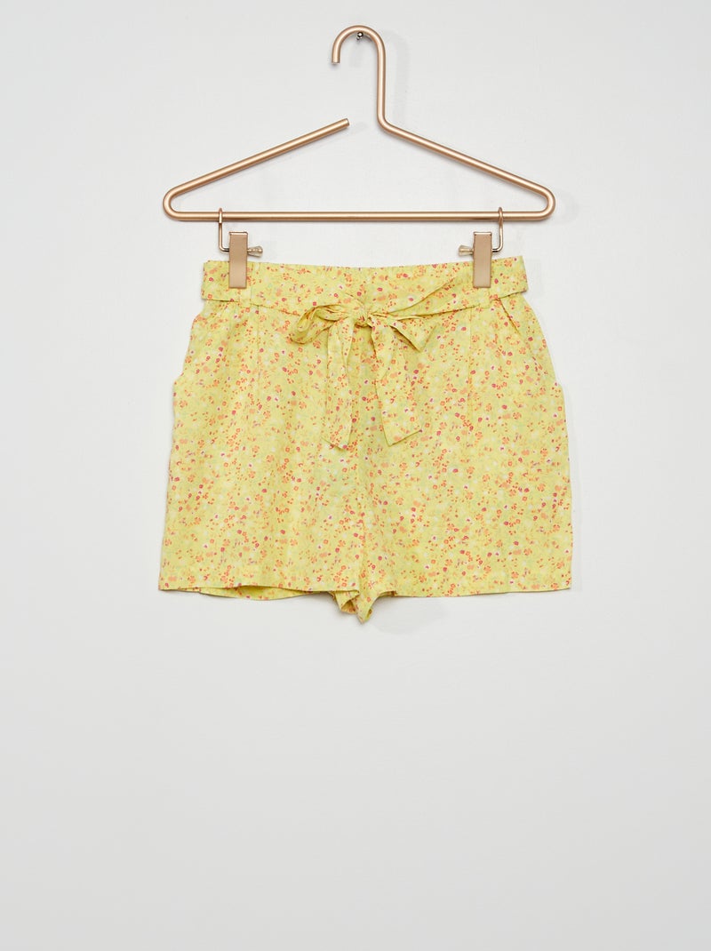 Short vaporoso AMARILLO - Kiabi