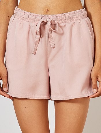 Short vaporoso de lyocell - Kiabi