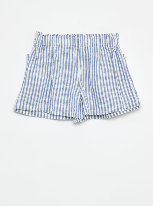 Short vaporoso de rayas - Kiabi