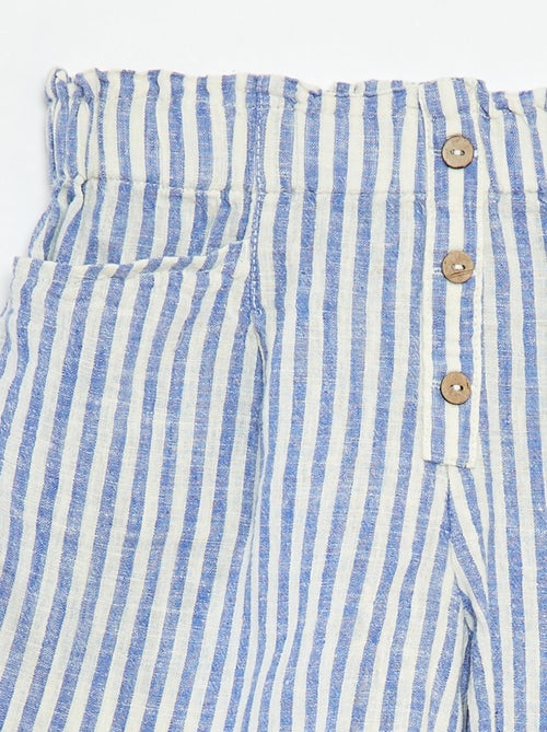 Short vaporoso de rayas - Kiabi