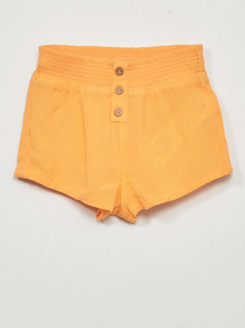 Short vaporoso NARANJA - Kiabi