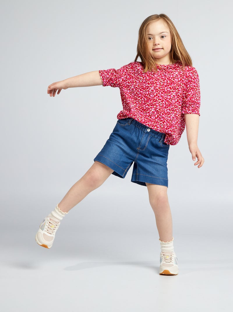 Short vaquero - So Easy AZUL - Kiabi