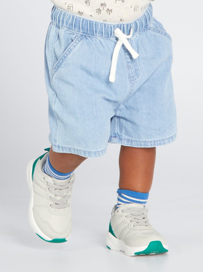 Short vaquero AZUL - Kiabi