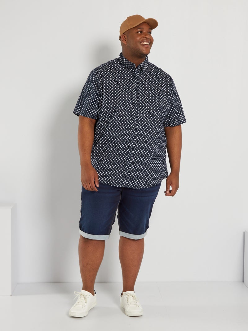 Short vaquero AZUL - Kiabi