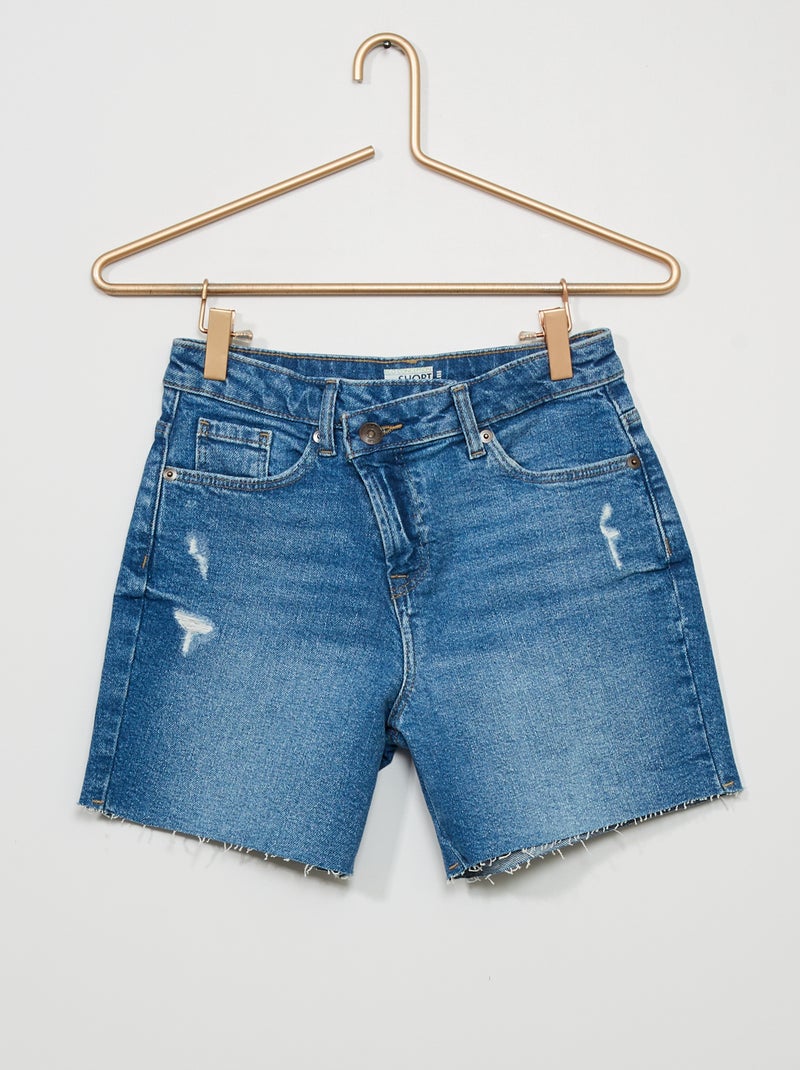 Short vaquero AZUL - Kiabi