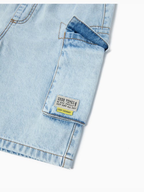 Short vaquero cargo, MO Fashion - Kiabi Short vaquero cargo, MO Fashion - Kiabi