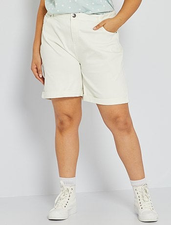 Rebajas Pantalones vaqueros de mujer - - blanco - Kiabi