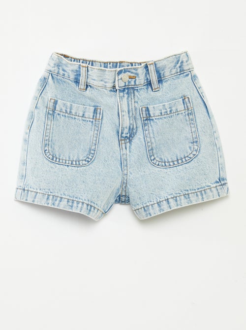 Short vaquero de talle alto - Kiabi