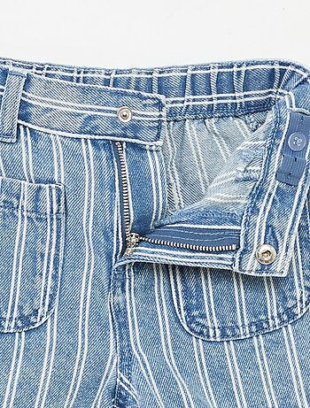 Short vaquero de talle alto