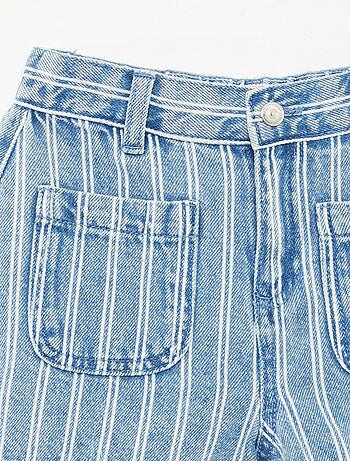 Short vaquero de talle alto