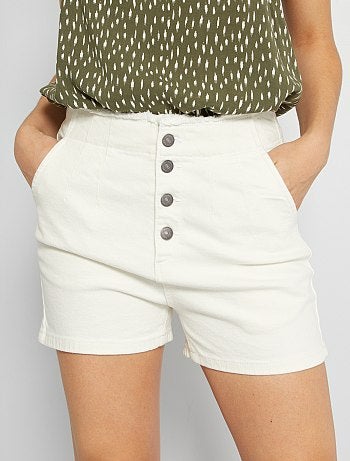 Pantalones cortos y bermudas de - blanco - Kiabi