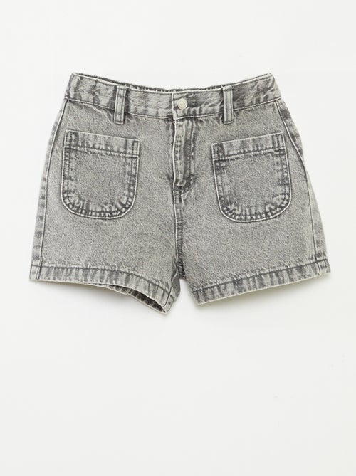 Short vaquero de talle alto - Kiabi