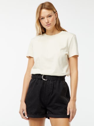 Short vaquero de tiro alto