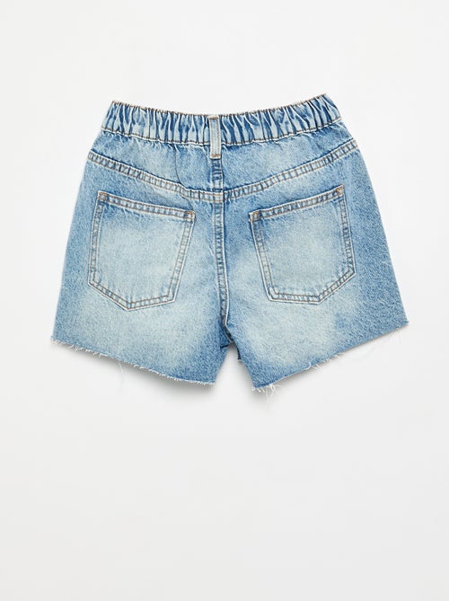 Short vaquero fácil de poner - Kiabi Short vaquero fácil de poner - Kiabi