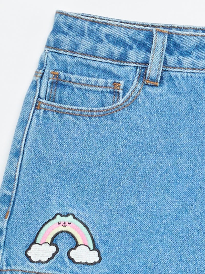 Short vaquero 'Gabby y la casa mágica' Azul - Kiabi