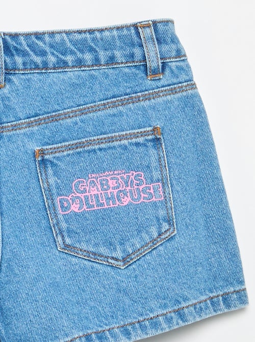 Short vaquero 'Gabby y la casa mágica' - Kiabi