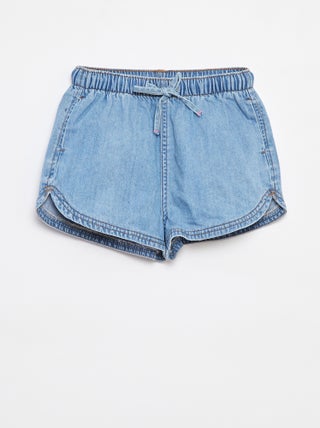 Short vaquero liso