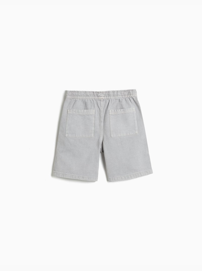 Short vaquero, MO Fashion Gris - Kiabi
