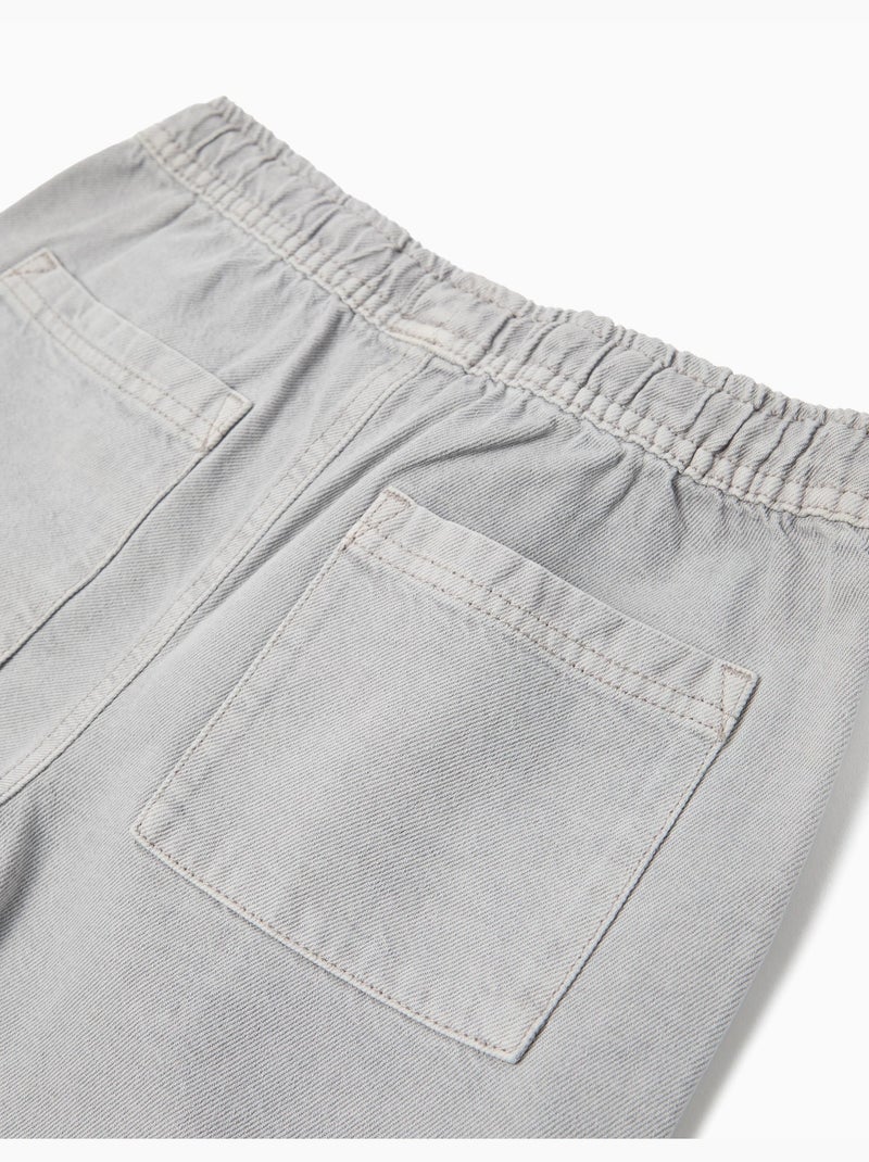 Short vaquero, MO Fashion Gris - Kiabi