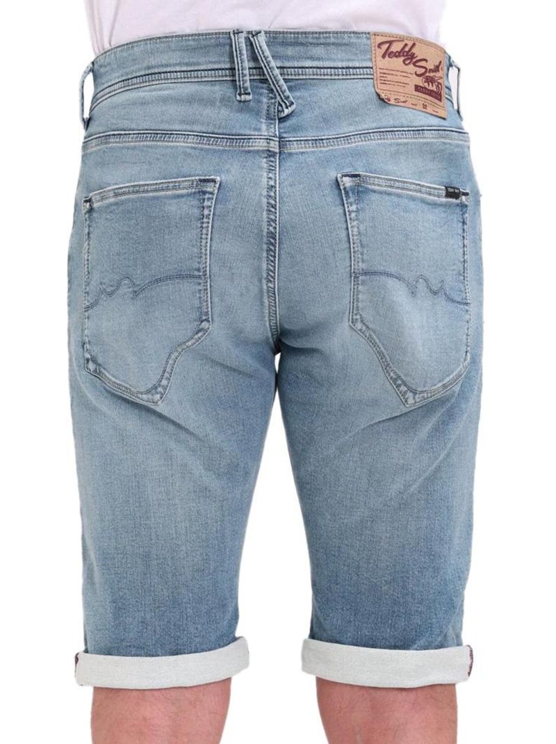 Short Vaquero para Hombre Teddy Smith Azul vaquero - Kiabi