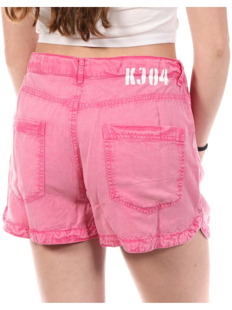 Short vaquero para mujer Kaporal Rosa - Kiabi