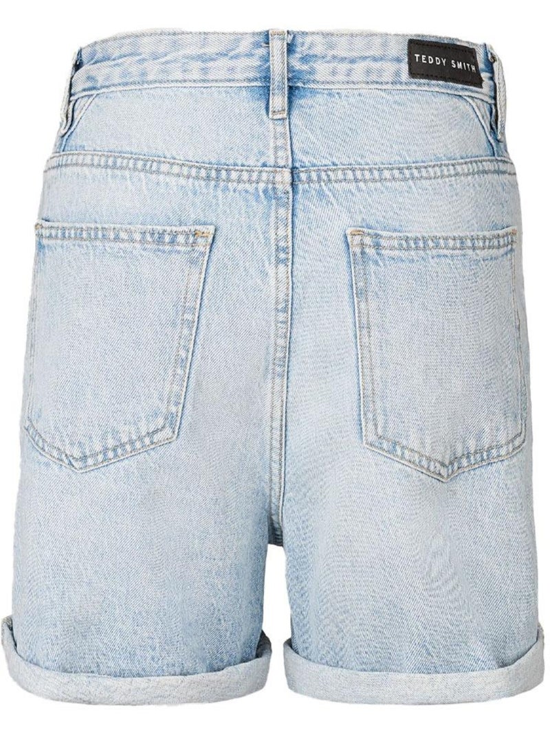 Short vaquero para mujer teddy smith Azul - Kiabi