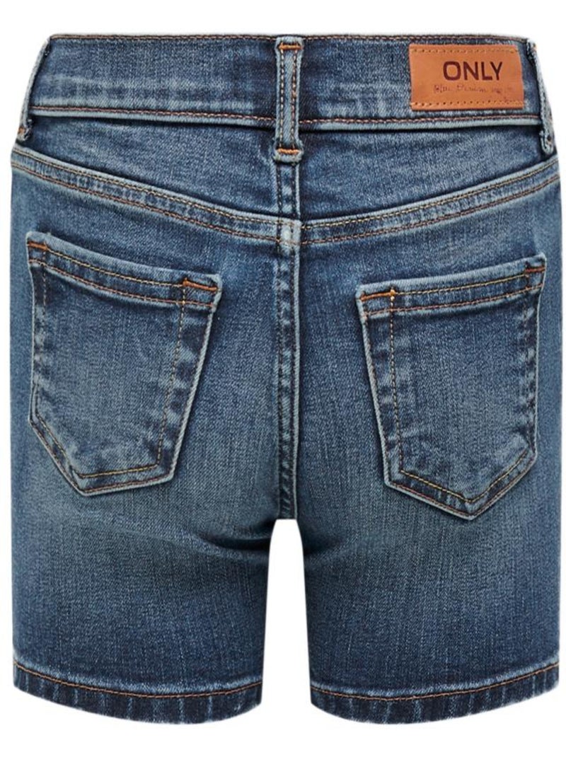 Short Vaquero para Niña Kids Only Azul - Kiabi