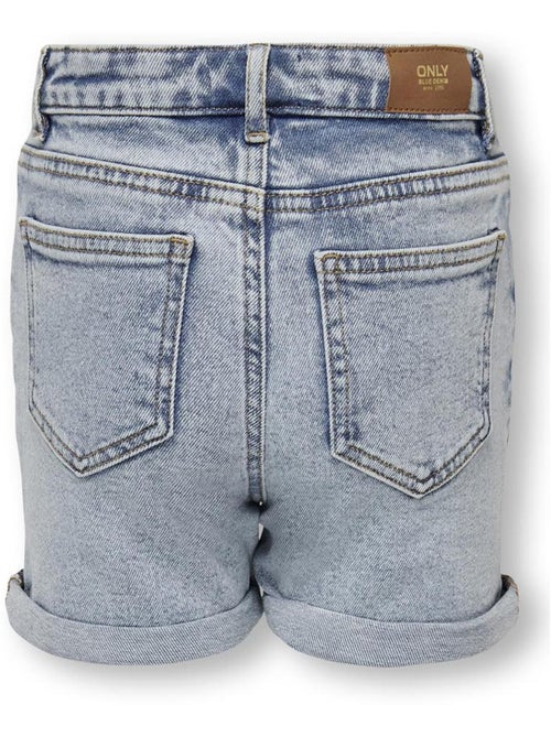 Short vaquero para niña Kids ONLY - Kiabi
