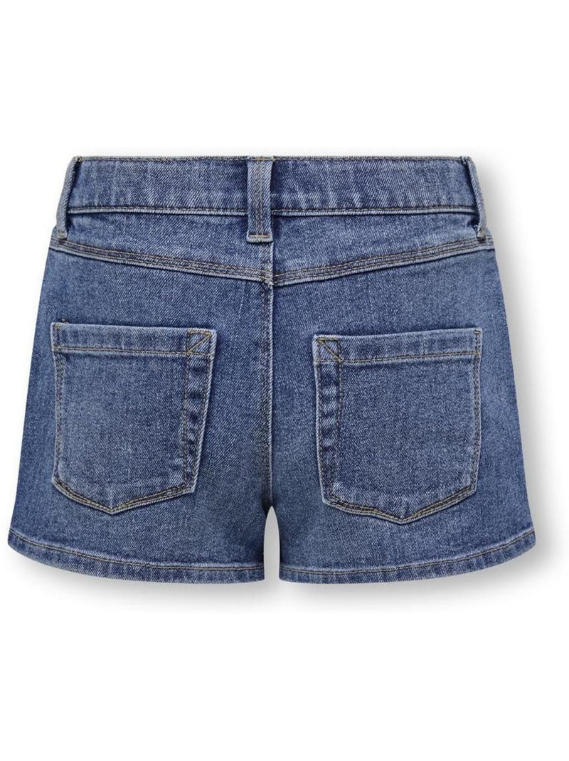 Short Vaquero para Niña Kids ONLY Azul vaquero - Kiabi