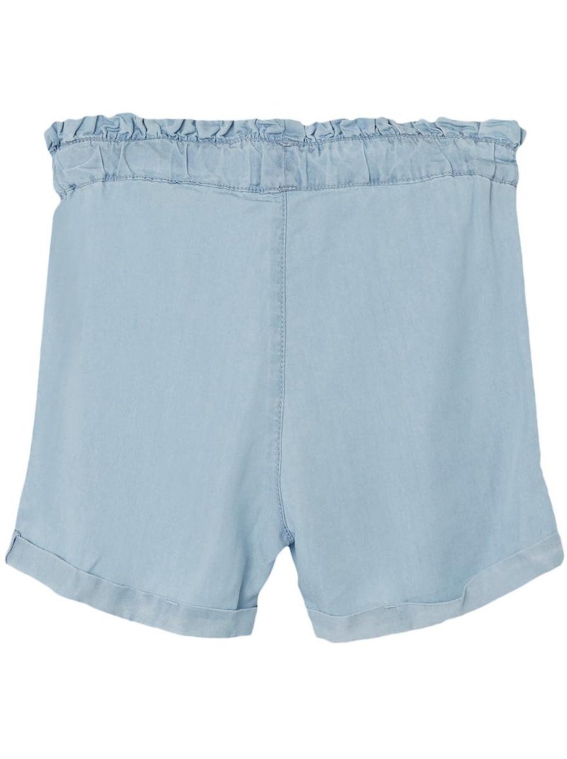 Short Vaquero para Niña Name It Azul - Kiabi