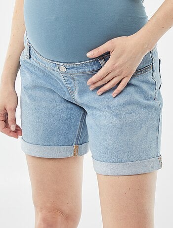 Short vaquero premamá