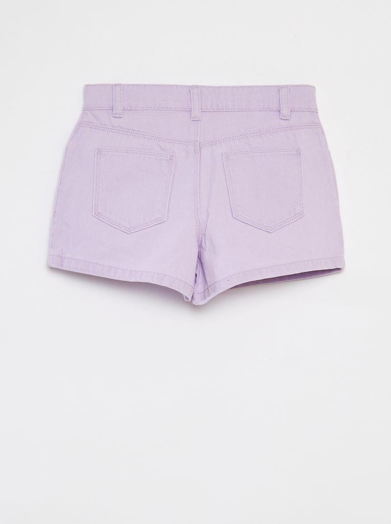 Short vaquero PURPURA - Kiabi
