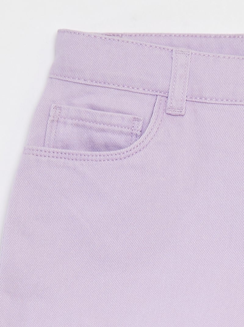 Short vaquero PURPURA - Kiabi
