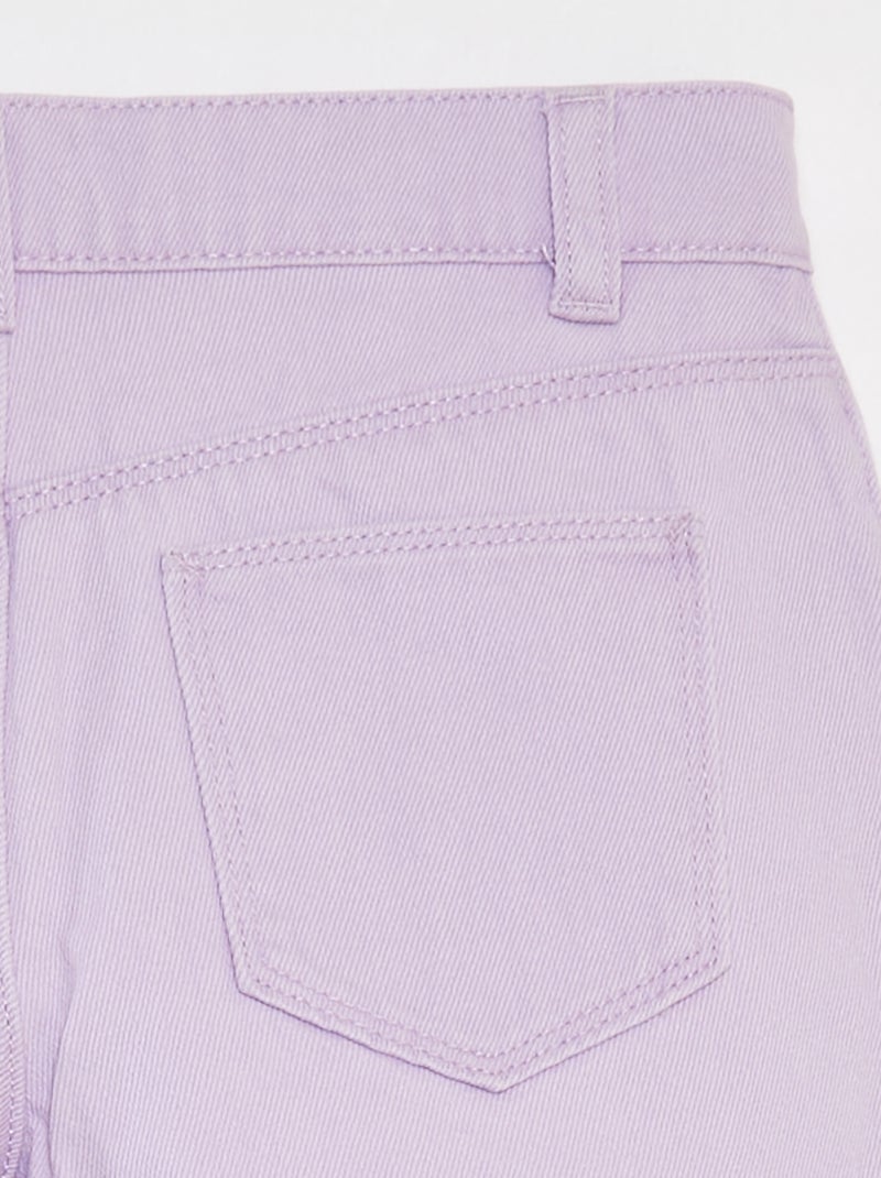Short vaquero PURPURA - Kiabi