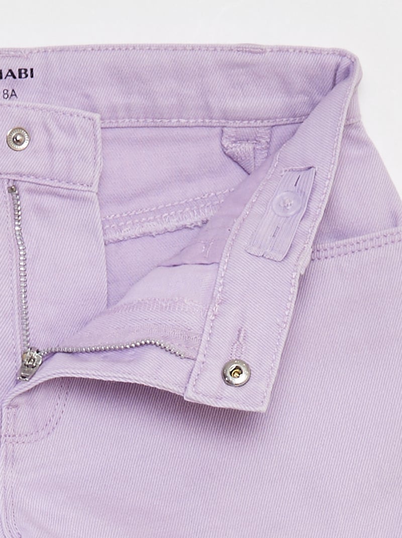 Short vaquero PURPURA - Kiabi