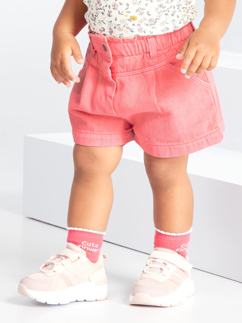 Short vaquero ROSA - Kiabi