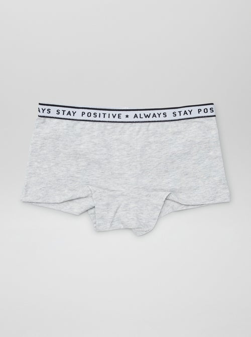 Shorties de punto - Pack de 3 - Kiabi