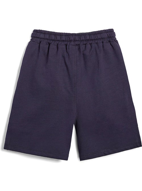 Shorts básicos de niños de algodón en azul marino - Kiabi Shorts básicos de niños de algodón en azul marino - Kiabi