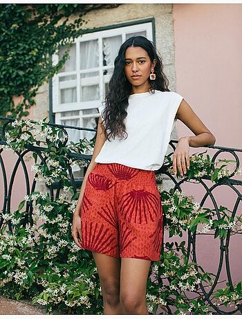 Shorts con lino, MO Fashion