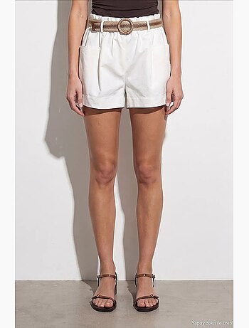 Shorts de algodón y elastano dilvin
