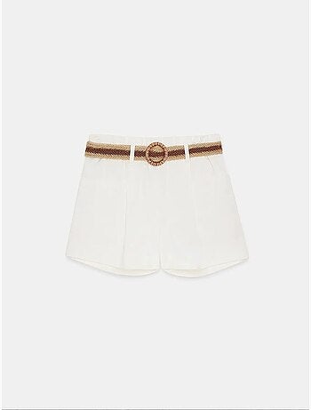 Shorts de algodón y elastano dilvin