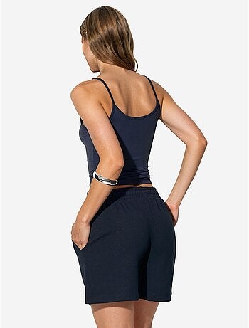 Shorts de chándal de tiro medio con cordón busem