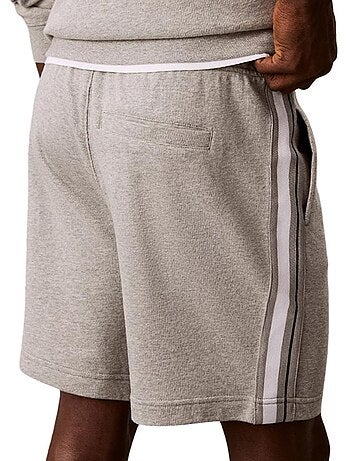 Shorts de felpa calvin klein jeans con logo para hombre