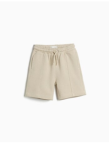 Shorts de felpa texturizados, MO Fashion