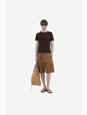 Shorts de hombre de algodón y poliamida giesto