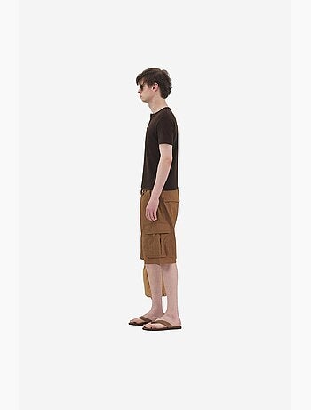 Shorts de hombre de algodón y poliamida giesto