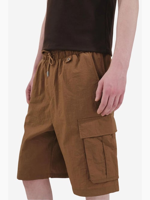 Shorts de hombre de algodón y poliamida giesto - Kiabi Shorts de hombre de algodón y poliamida giesto - Kiabi