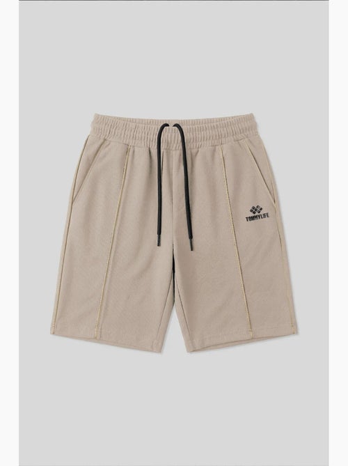 Shorts de hombre de algodón y poliéster tommy - Kiabi Shorts de hombre de algodón y poliéster tommy - Kiabi